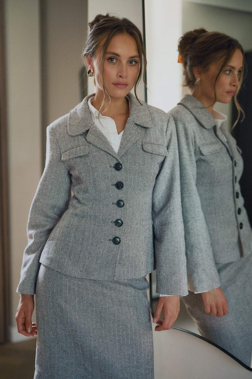 Blazer RonjaIC – Riscas castanhas