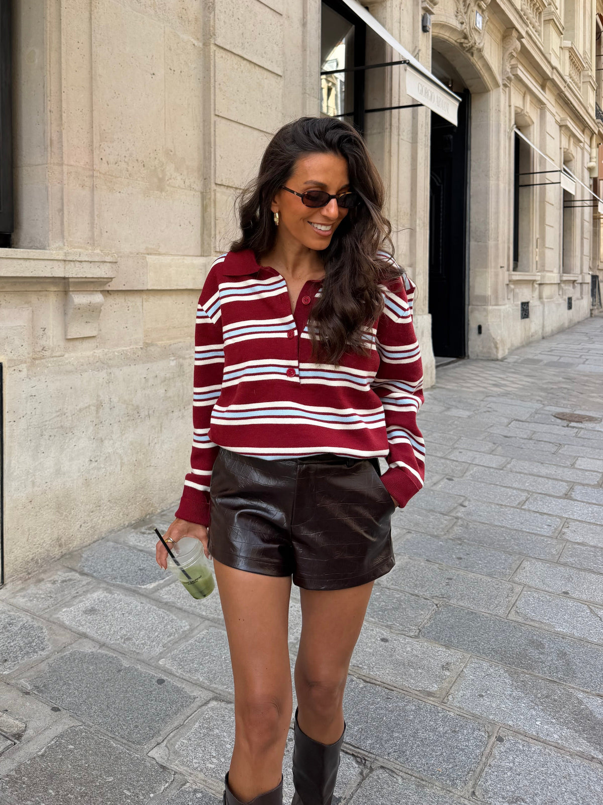 Polo Vermelho Bisou