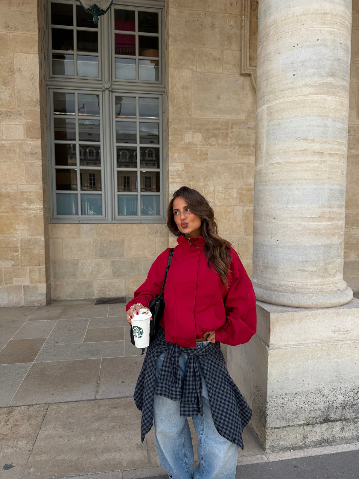 Livy  -  Jacket in Red