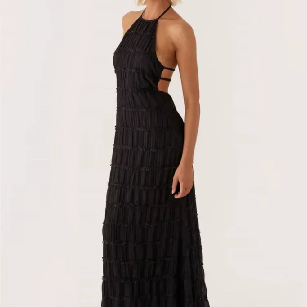 Alboréa | Vestido com alças halter Etéreo