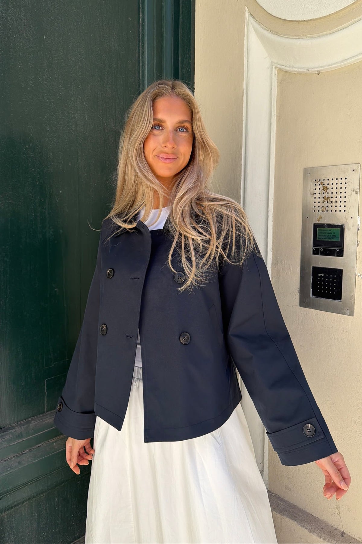 Gabardina LunaIC - Azul-escuro