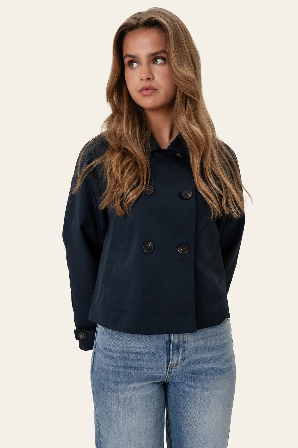 Gabardina LunaIC - Azul-escuro