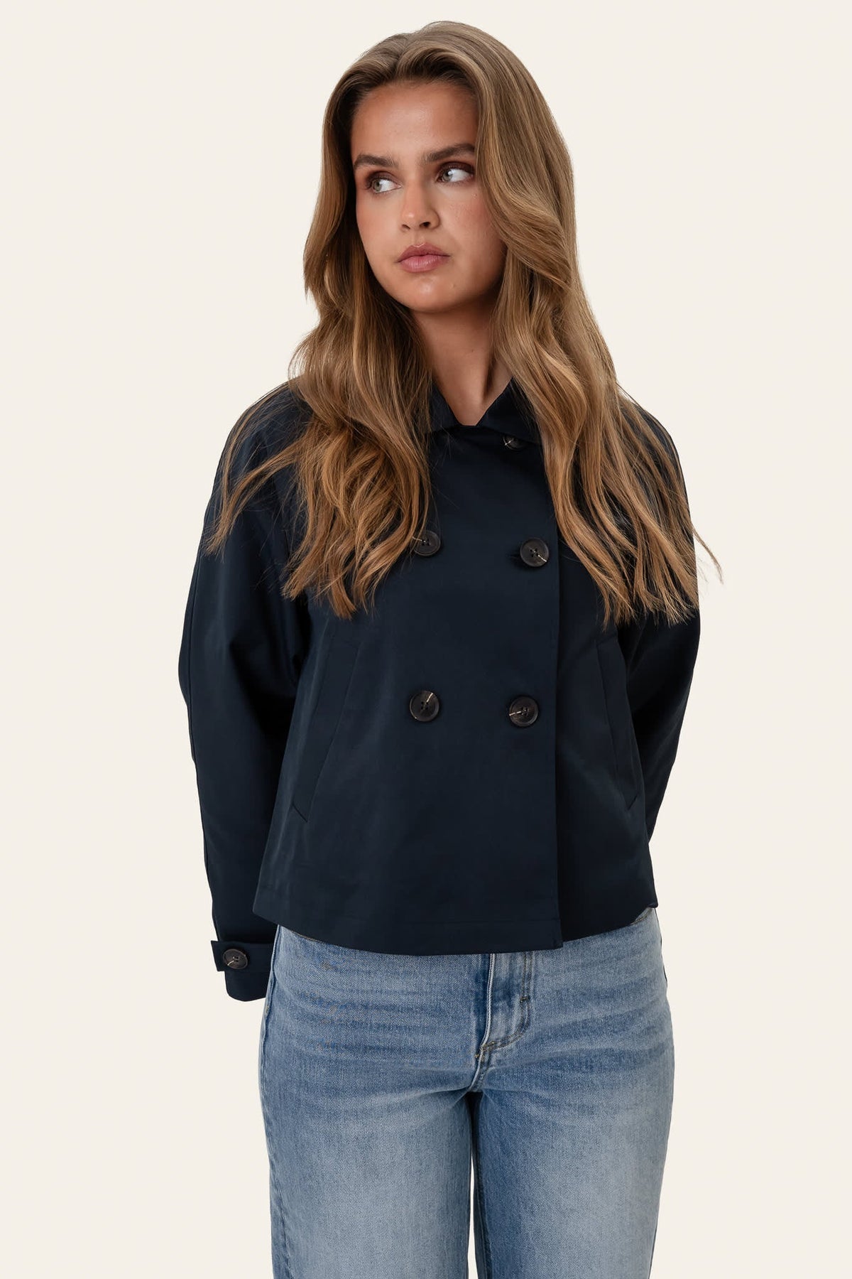 Gabardina LunaIC - Azul-escuro