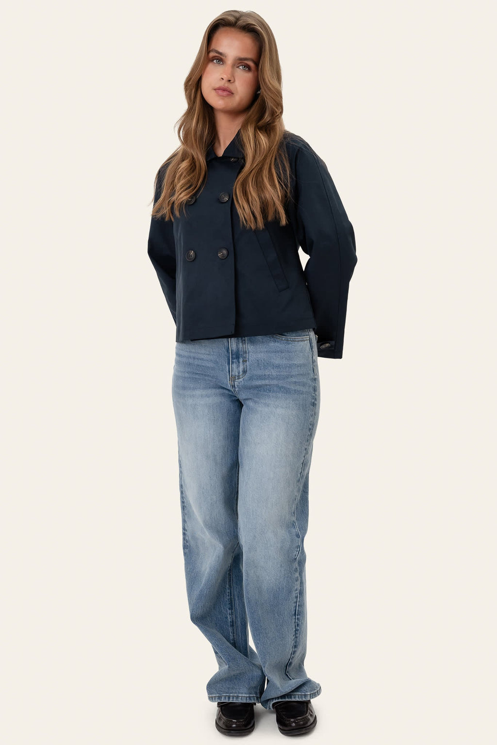 Gabardina LunaIC - Azul-escuro