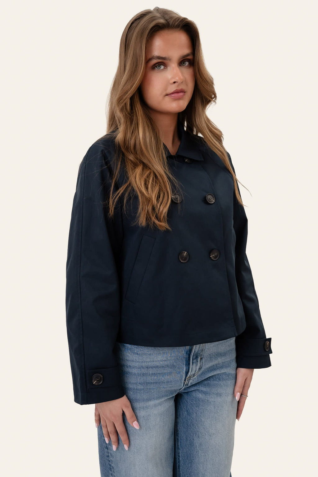 Gabardina LunaIC - Azul-escuro