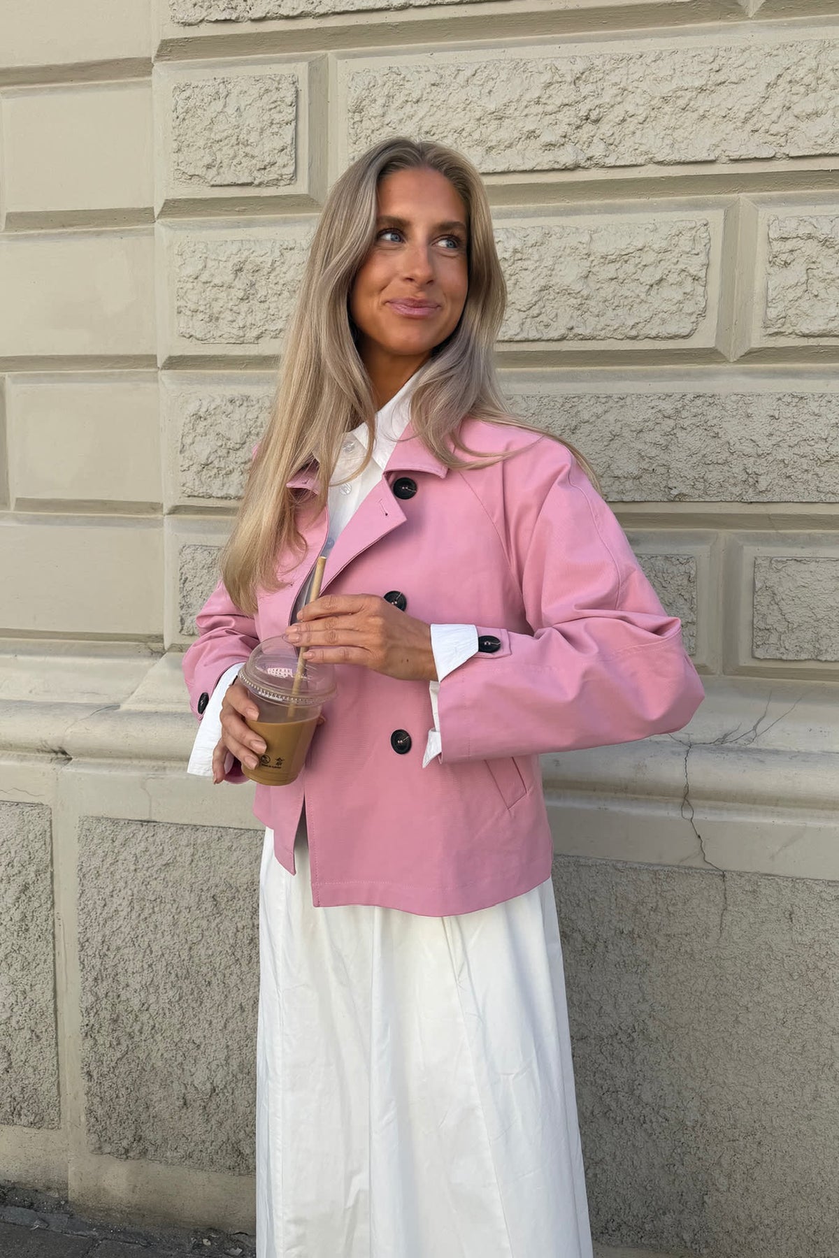 Gabardina LunaIC - Rosa