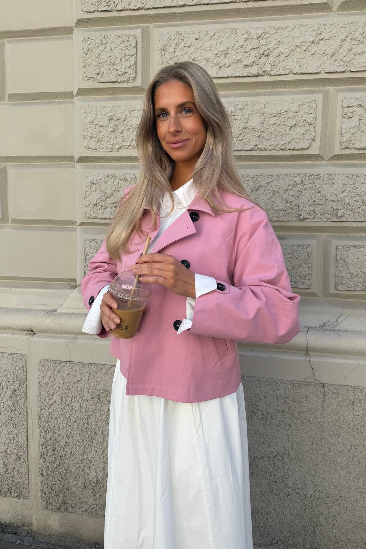 Gabardina LunaIC - Rosa