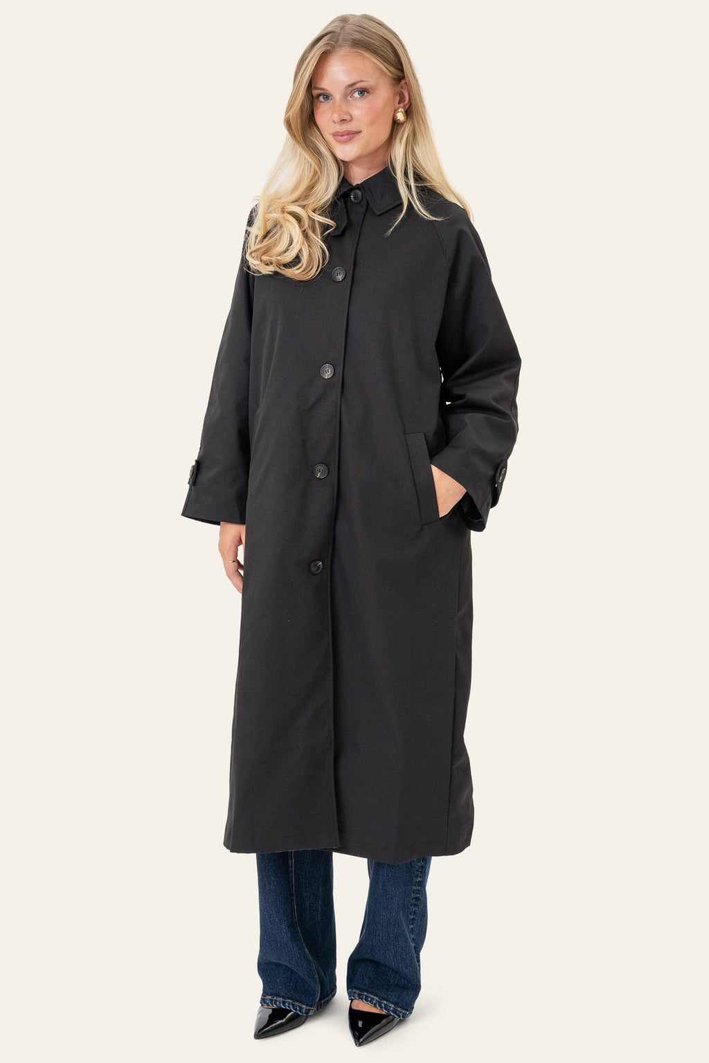 Gabardina AvaIC - Preto