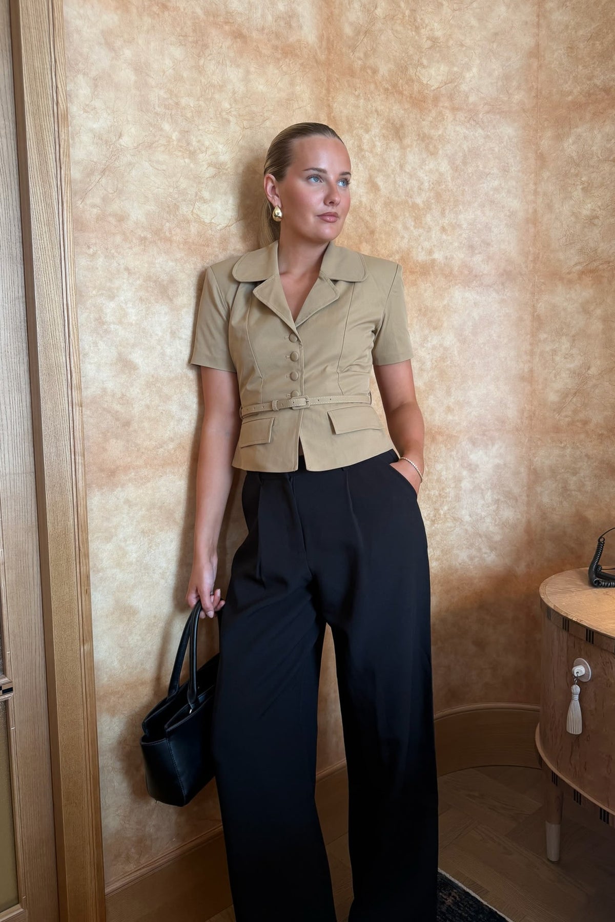 Blazer AnnieIC Tee - Camelo