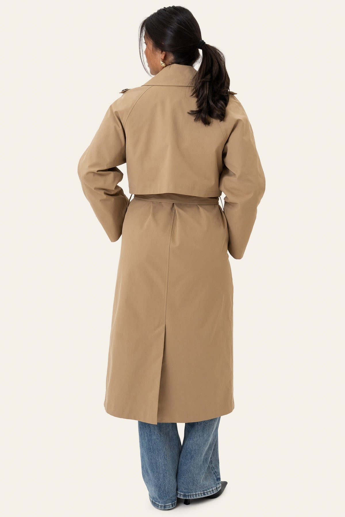 Gabardina EvieIC - Camel