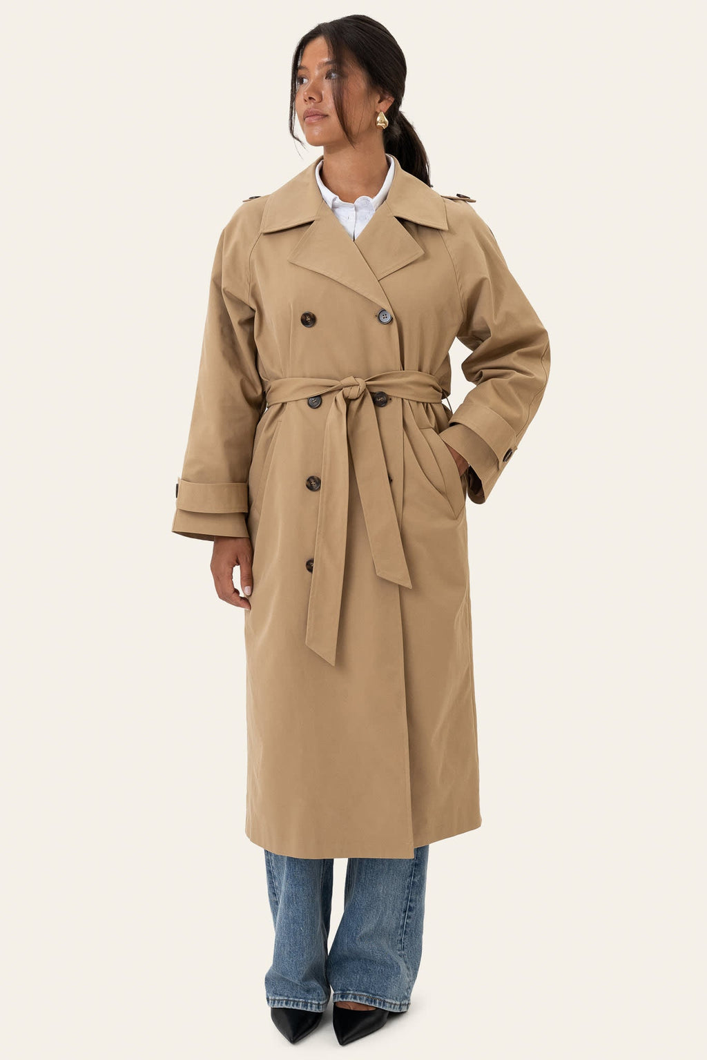 Gabardina EvieIC - Camel