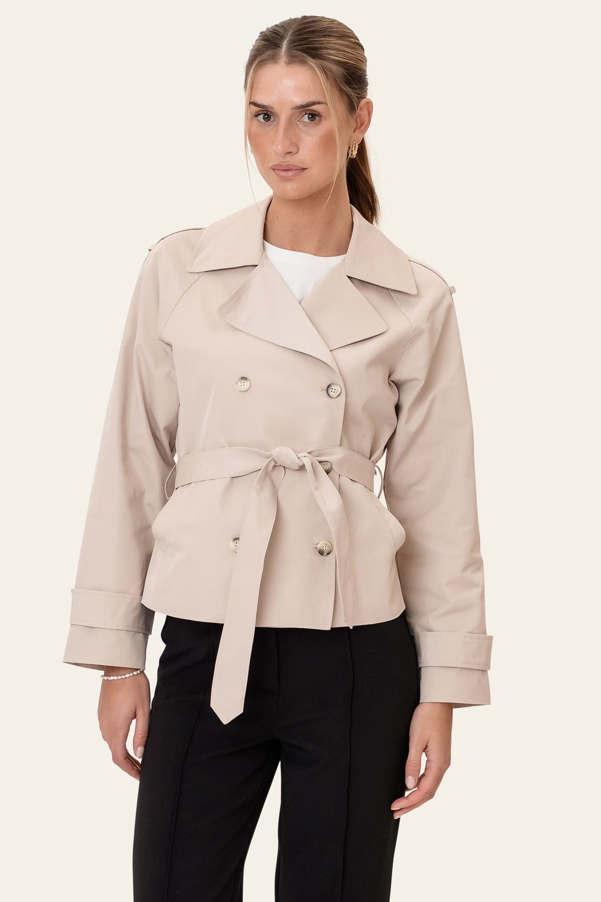 VeraIC - Gabardina - Areia