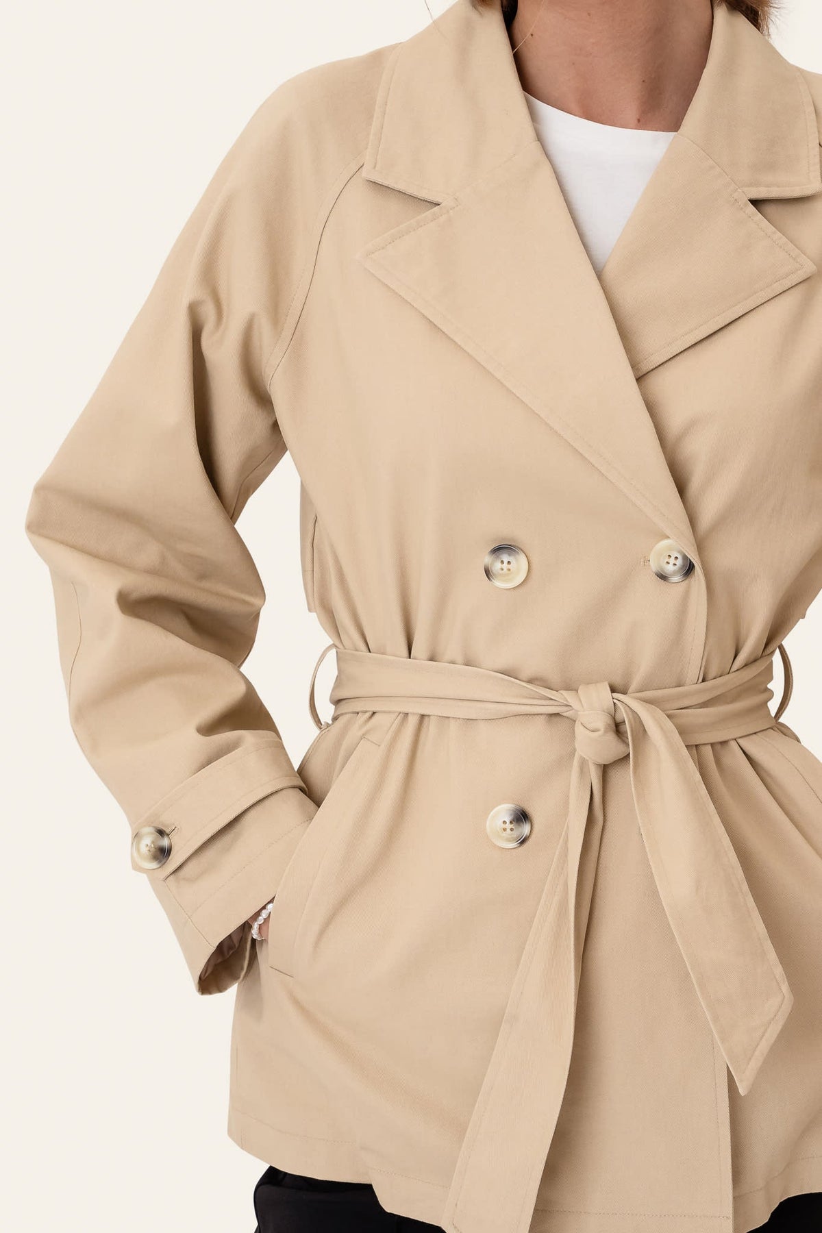 Gabardina BeateIC - Bege