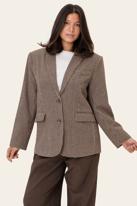 Blazer SignatureIC - Castanho aos Quadrados