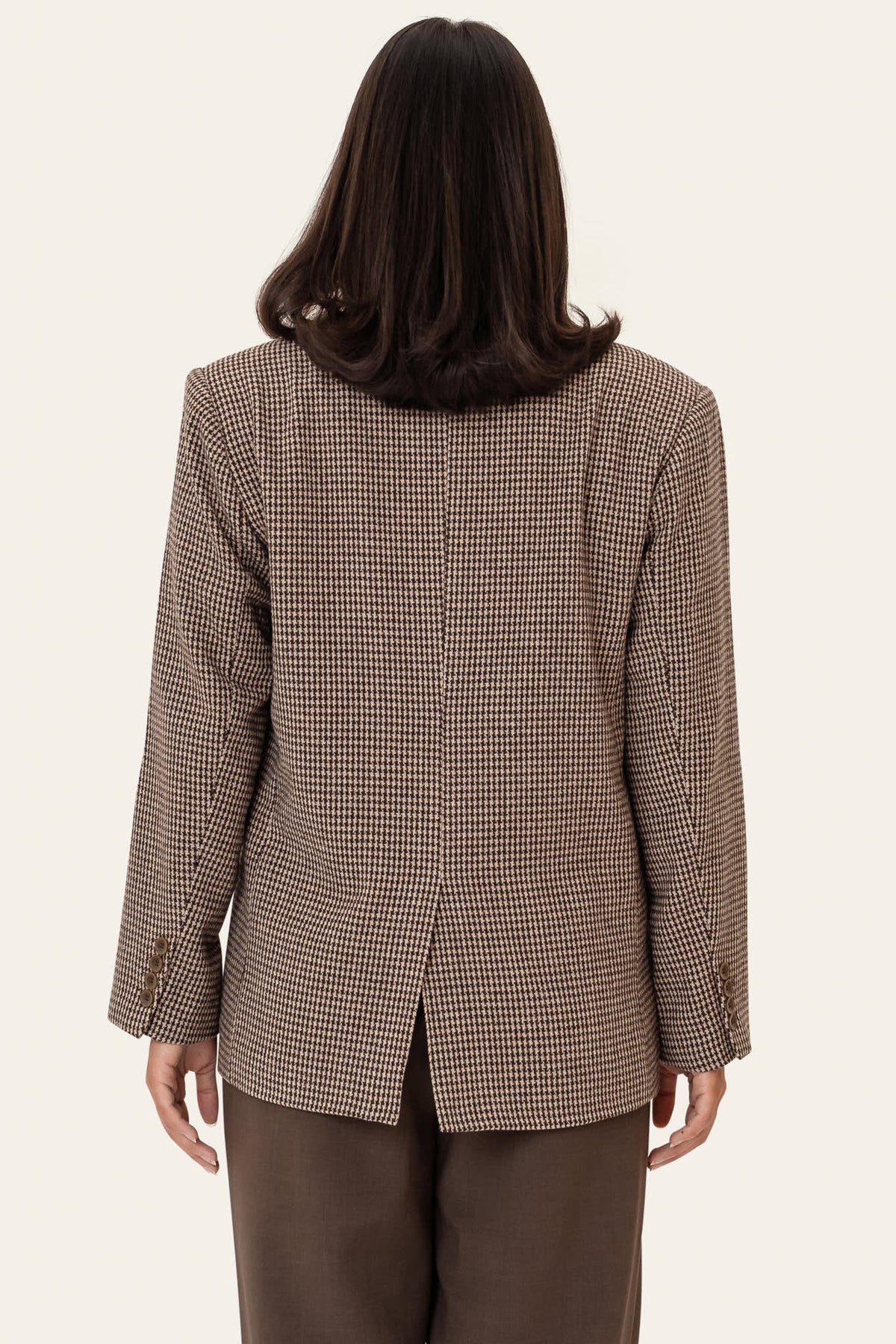 Blazer SignatureIC - Castanho aos Quadrados