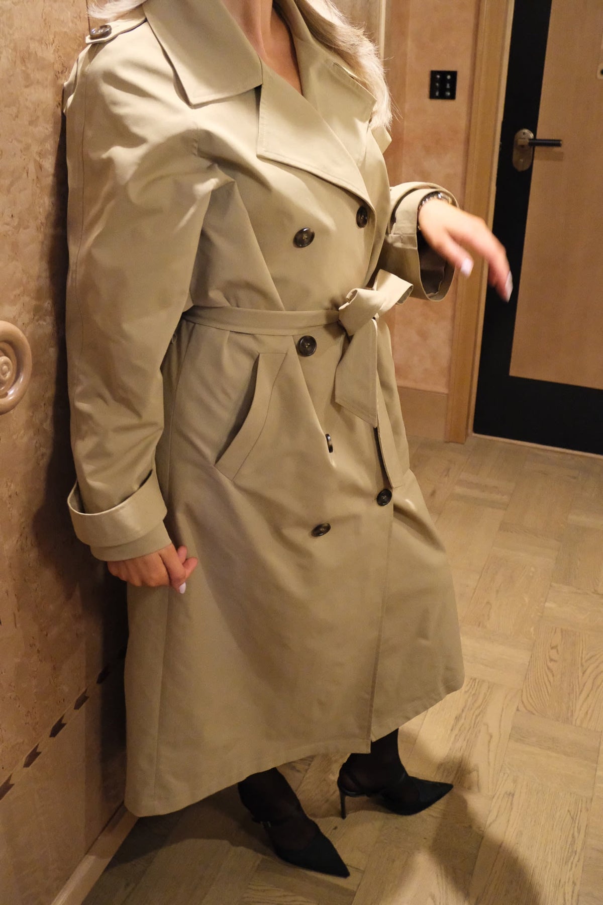 Gabardina EvieIC - Camel