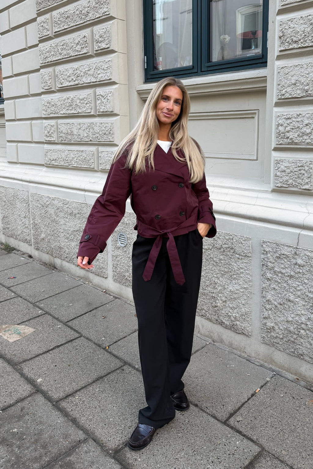 Gabardina AlmaIC - Bordeaux