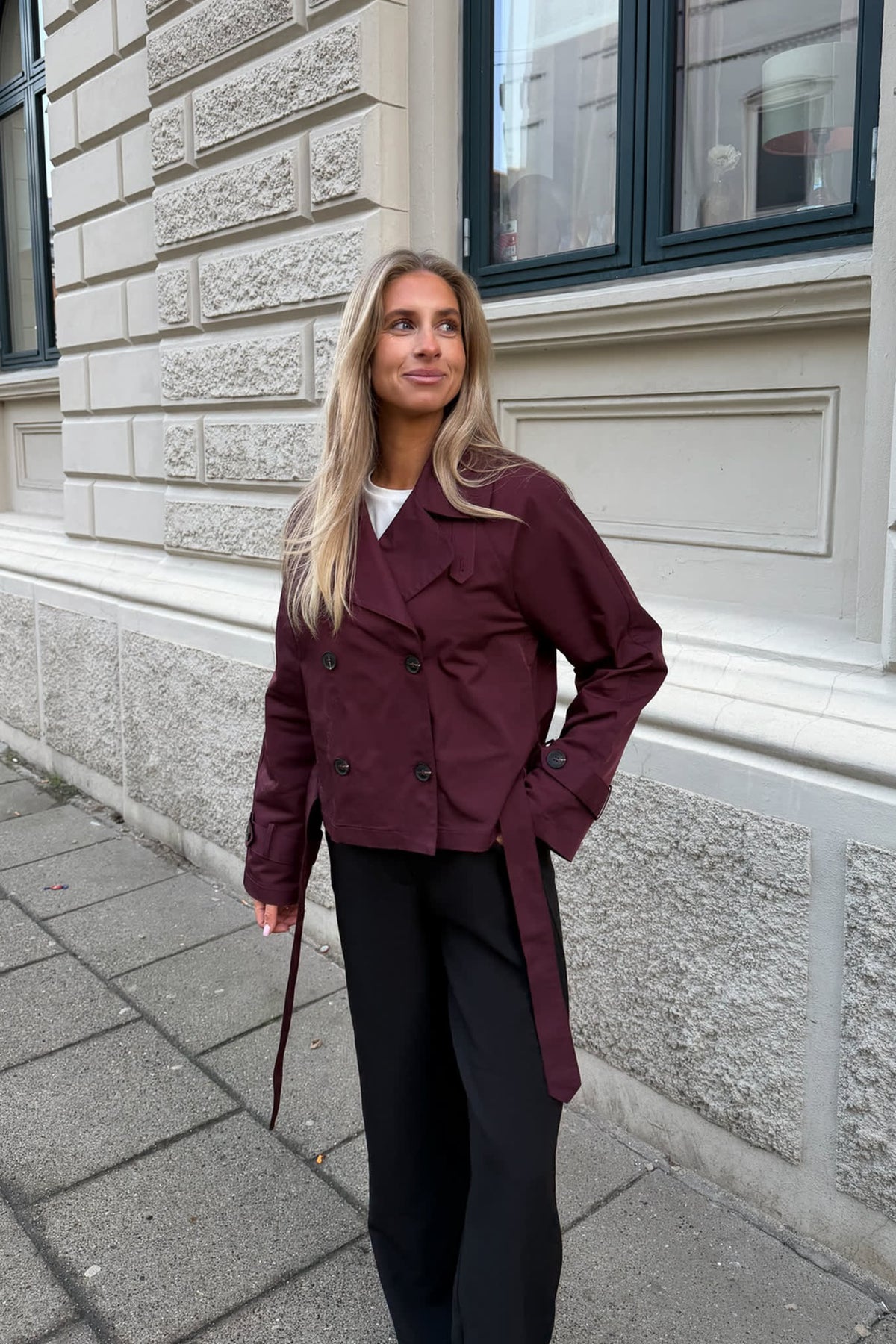 Gabardina AlmaIC - Bordeaux