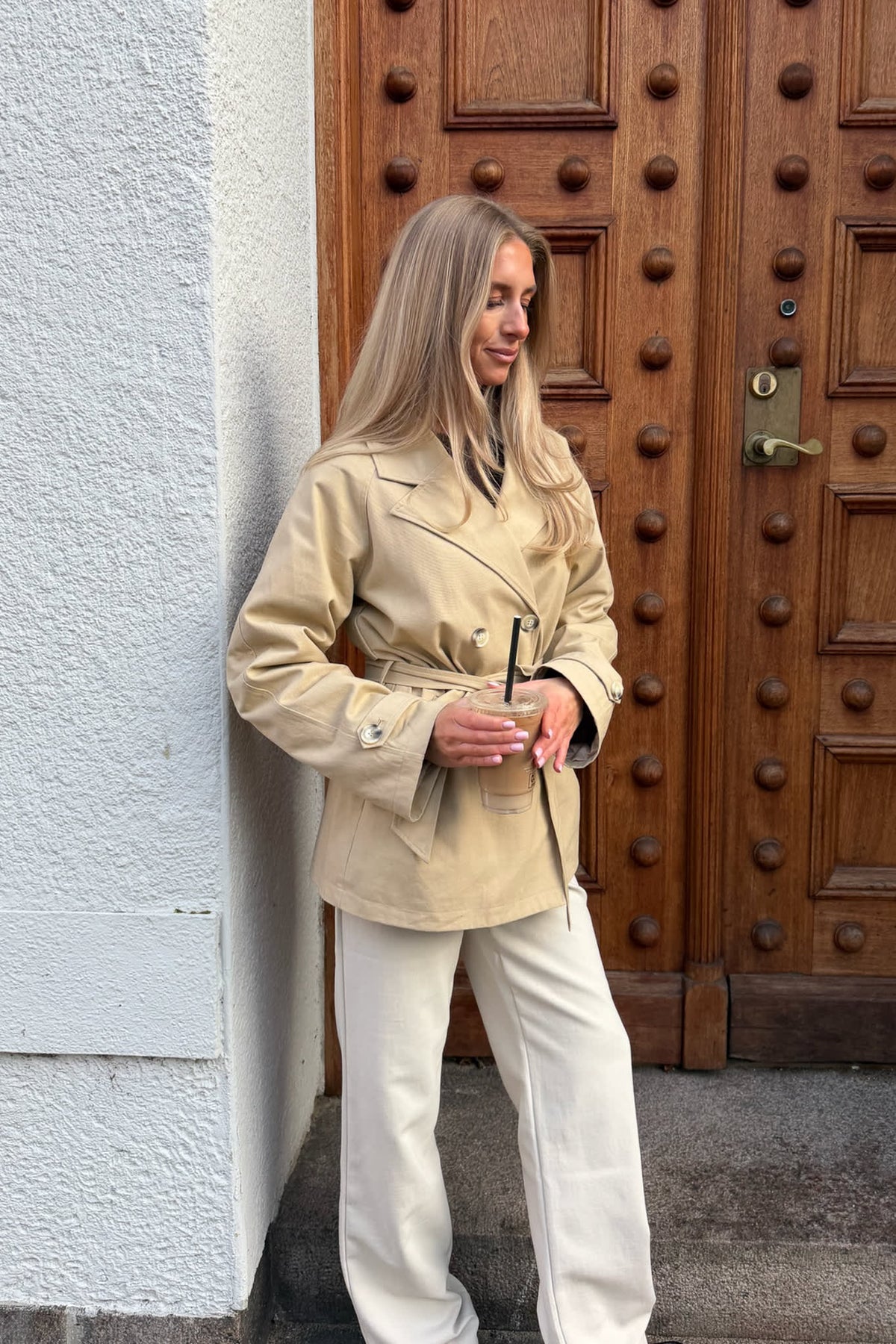 Gabardina BeateIC - Bege