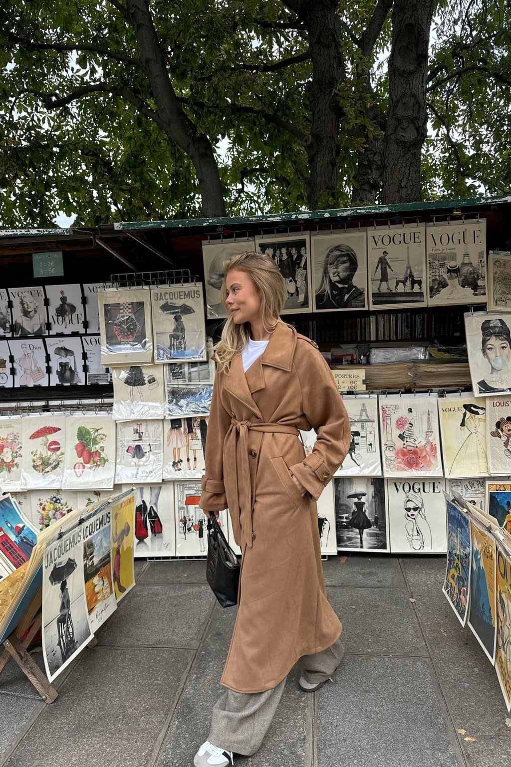 TillieIC Gabardina - Camel