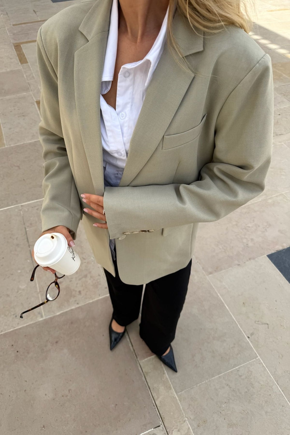 Blazer SignatureIC - Bege poeirento