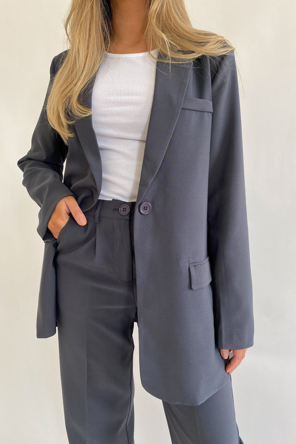 Blazer Selma - Cinzento
