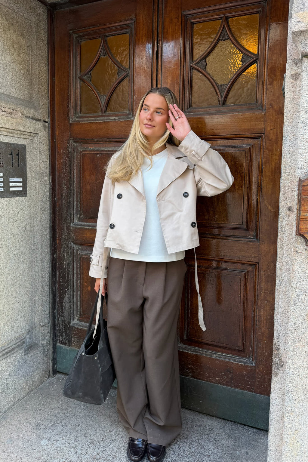 Gabardina AlmaIC - Areia