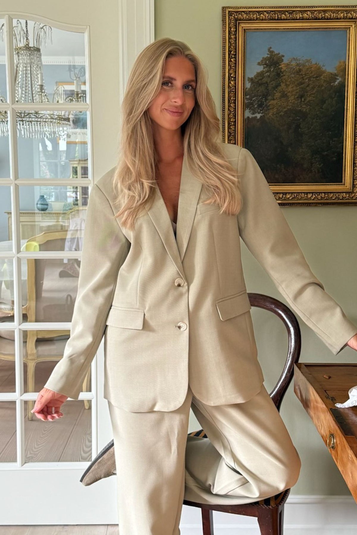 Blazer SignatureIC - Bege poeirento