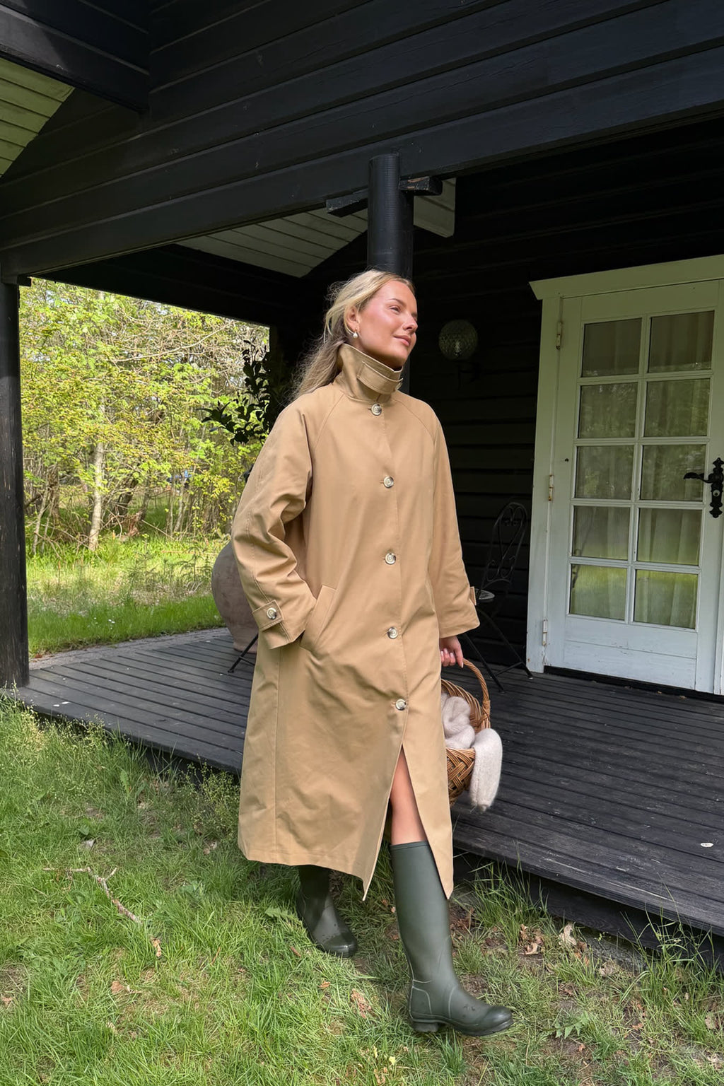 Gabardina AvaIC - Camel