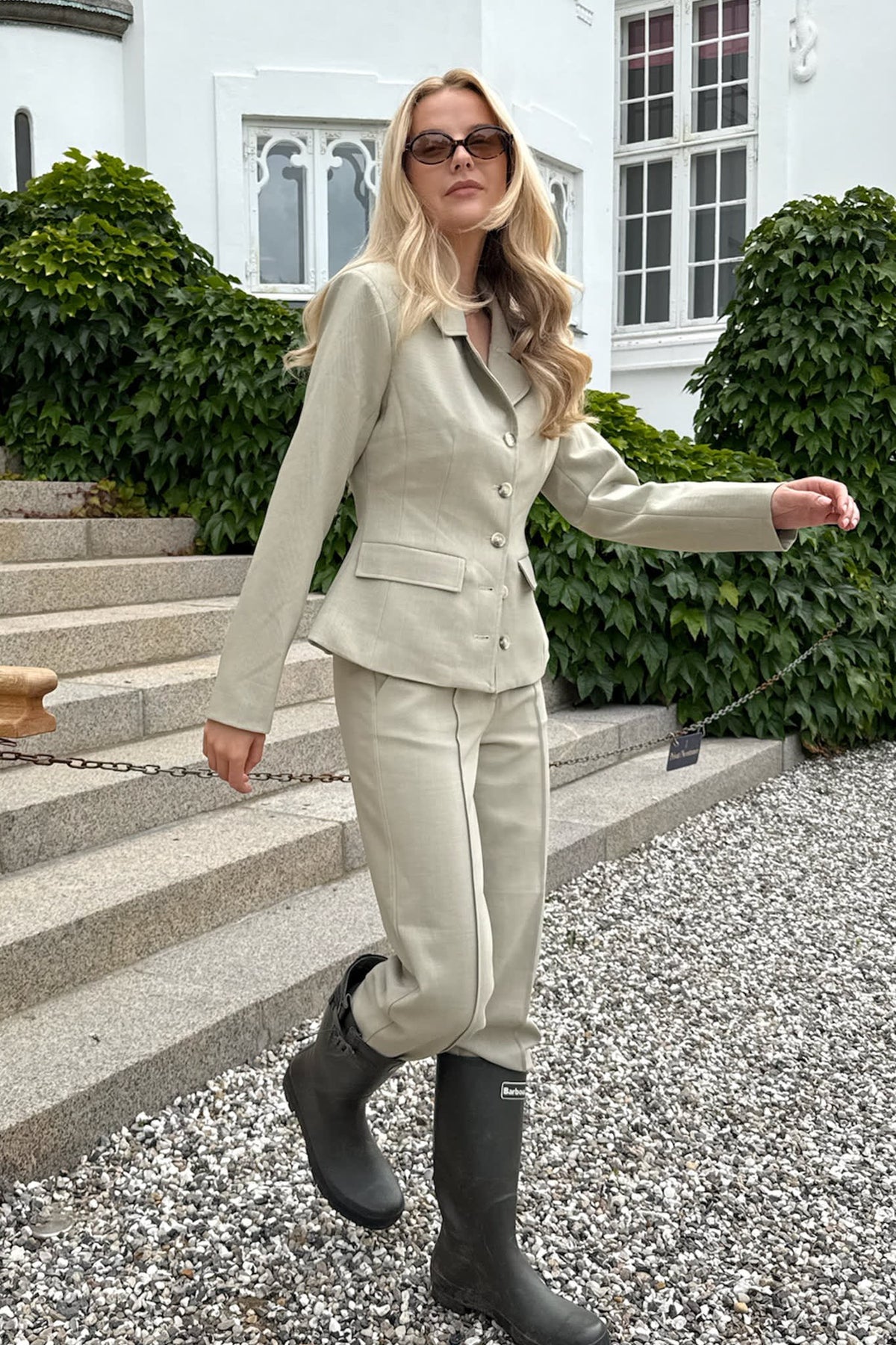 ClaraIC Blazer - Bege poeirento