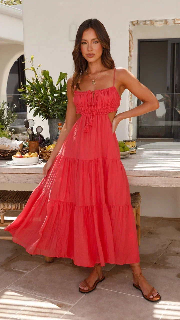 Ada | Vestido Midi de Alças
