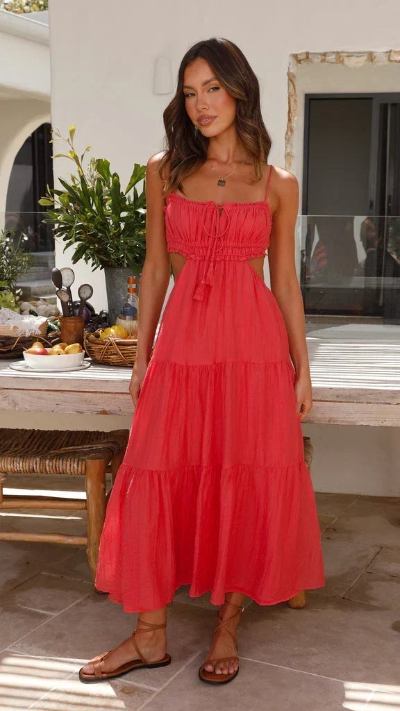 Ada | Vestido Midi de Alças