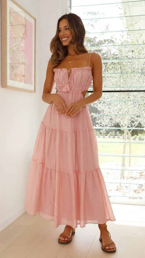 Ada | Vestido Midi de Alças