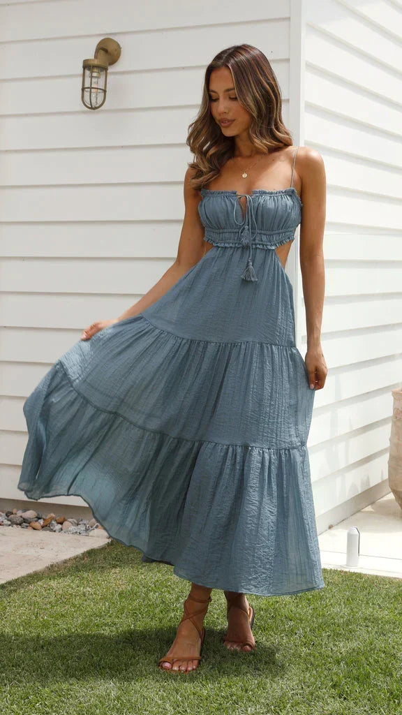 Ada | Vestido Midi de Alças