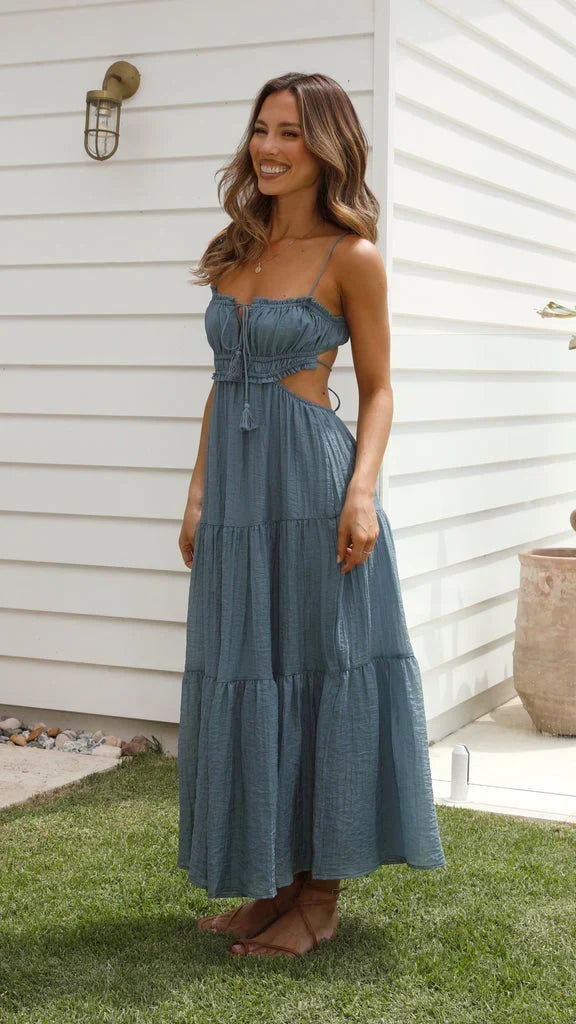 Ada | Vestido Midi de Alças