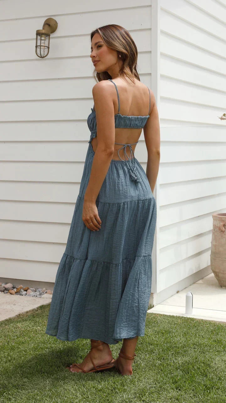 Ada | Vestido Midi de Alças