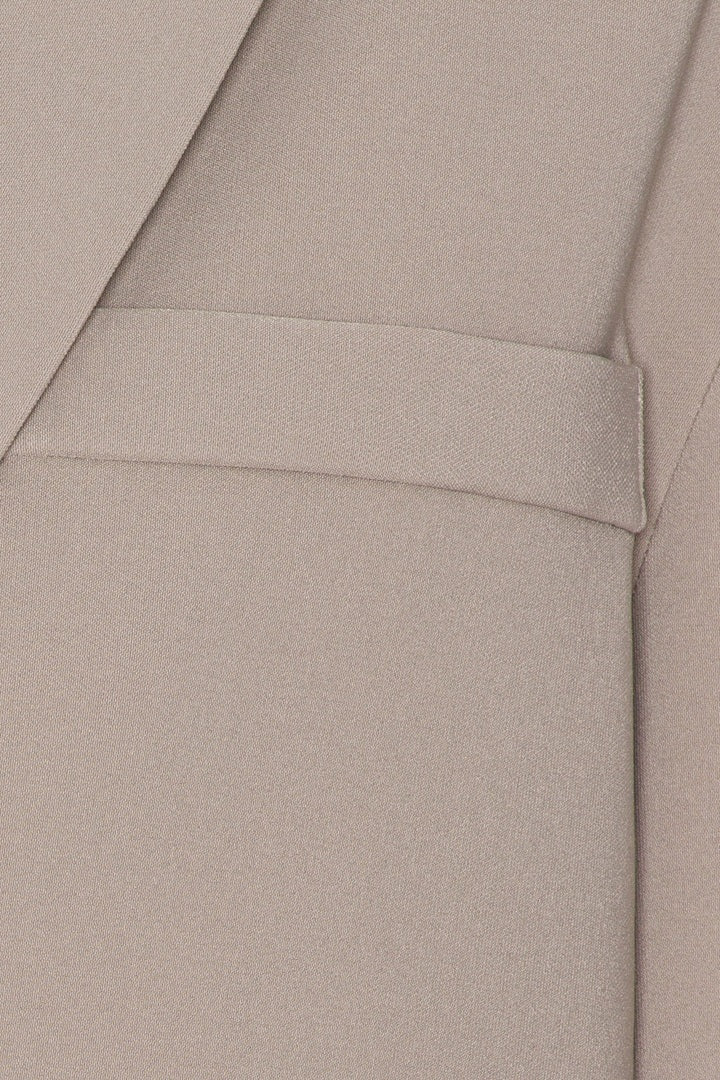 Blazer curto SelmaIC - Bege escuro