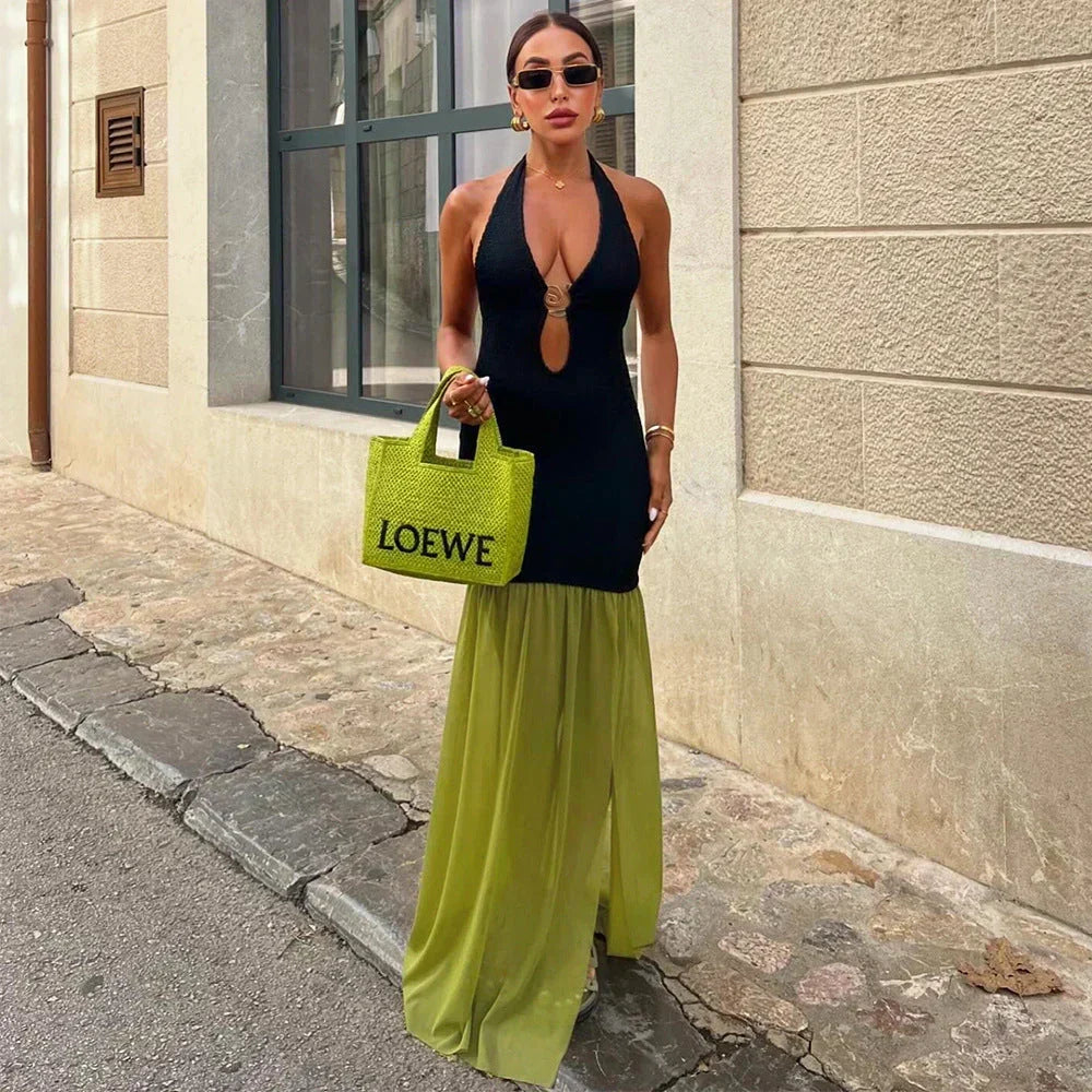 Lena | Vestido Largo com Tirantes