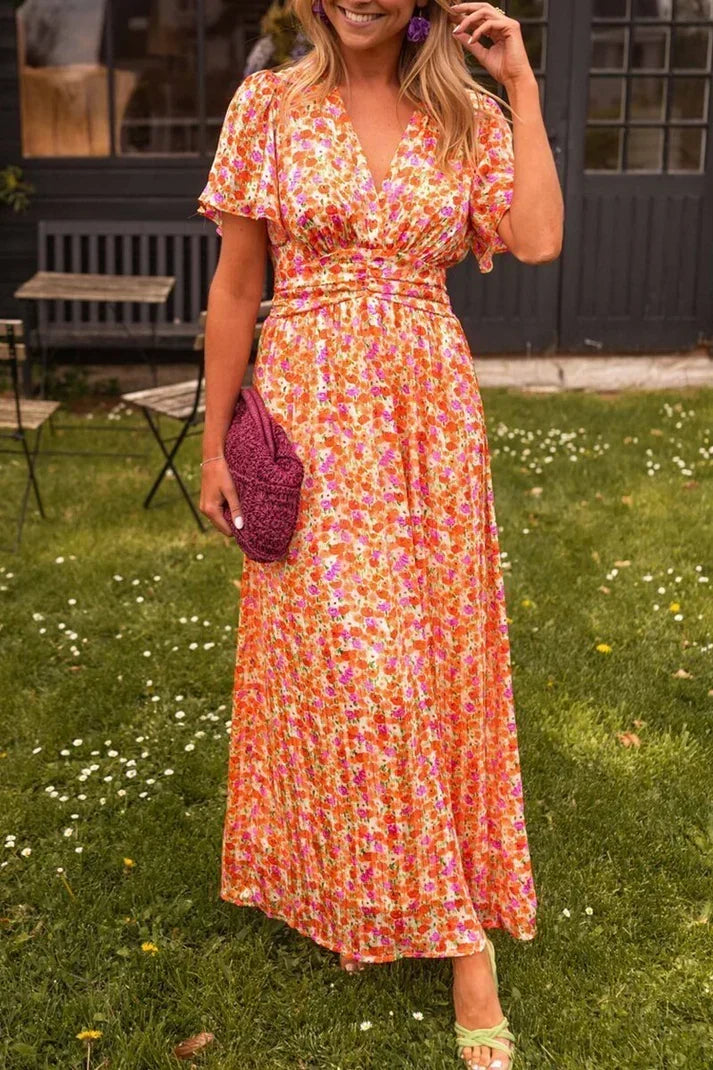 Naomi | Vestido Longo com Decote em V