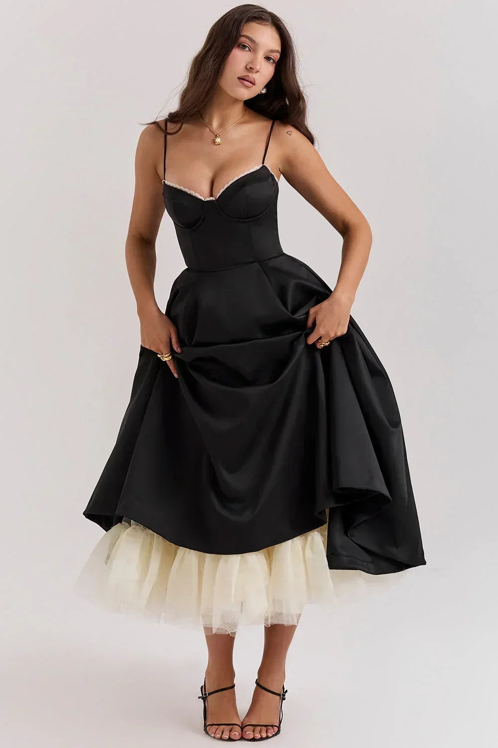 Leonor | Vestido com corsete