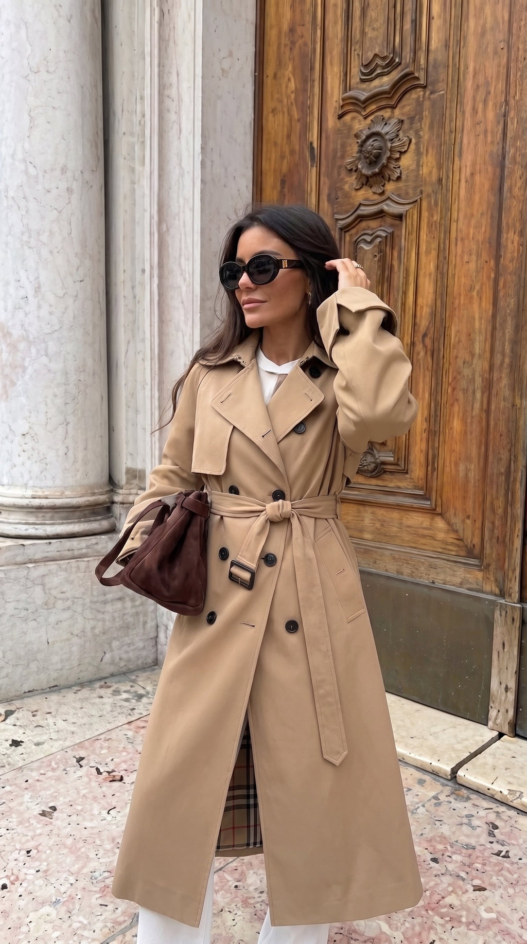 Trench Coat Camel