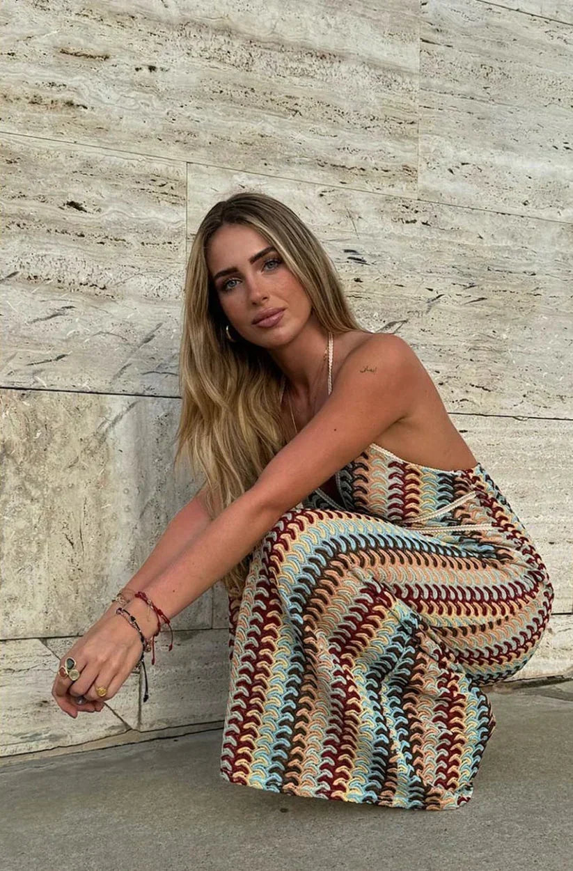 Cancún | Vestido Longo de Crochê